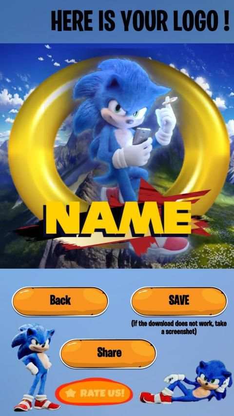 Sonic Avatar Maker Movie Edition screenshot 18