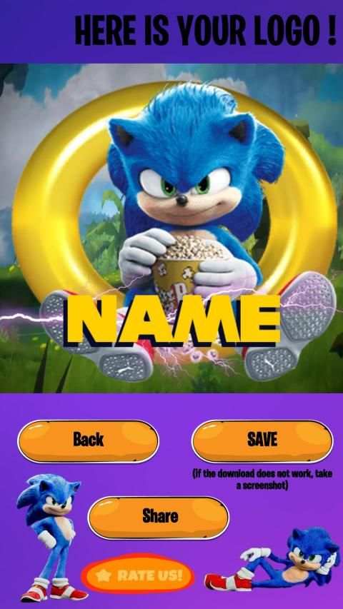 Sonic Avatar Maker Movie Edition screenshot 15