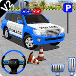 Police Jeep Spooky Stunt Parking 3D 2