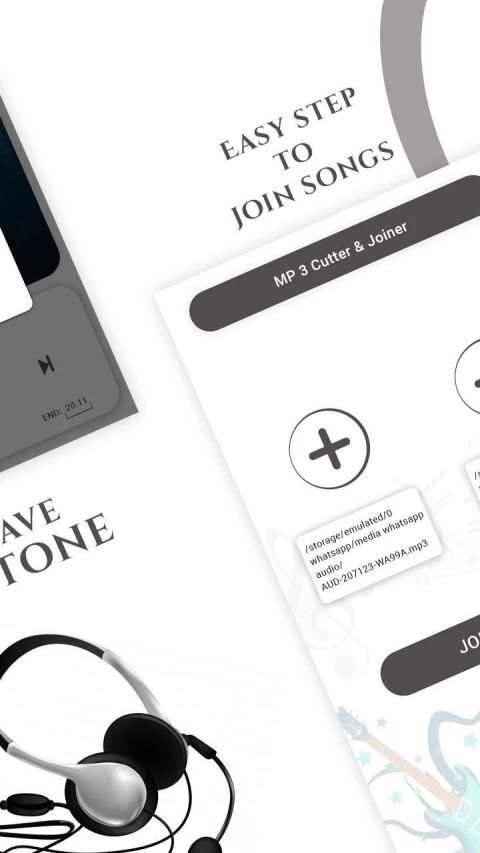 Mp3 Cutter & Joiner screenshot 2