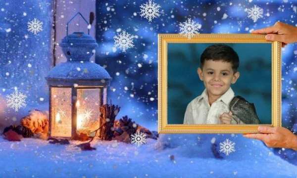 Snowfall Photo Frames स्क्रीनशॉट 5