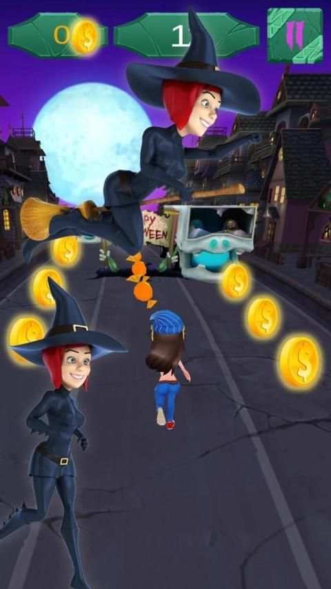 Subway Scary Princess: Temple Final Surf Bus Run screenshot 8