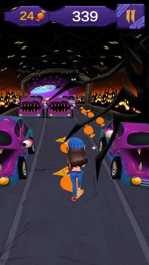 Subway Scary Princess: Temple Final Surf Bus Run screenshot 7