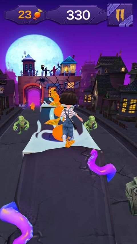 Subway Scary Princess: Temple Final Surf Bus Run screenshot 4
