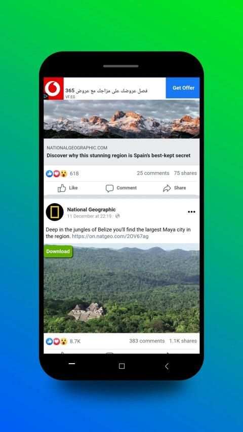 Videodown for Facebook screenshot 6