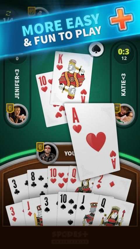 Spades Card Game स्क्रीनशॉट 2