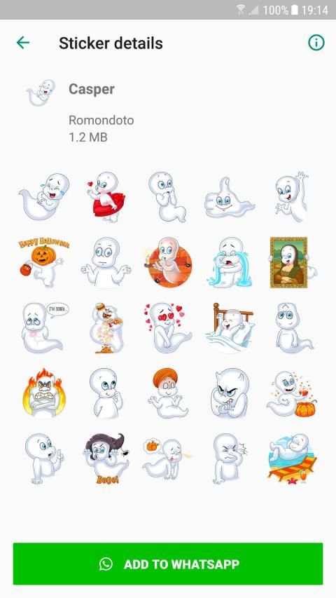 Funny Cartoons Stickers - WAStickerApps screenshot 3