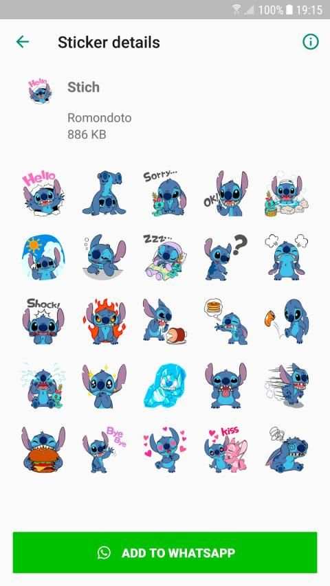 Funny Cartoons Stickers - WAStickerApps screenshot 1