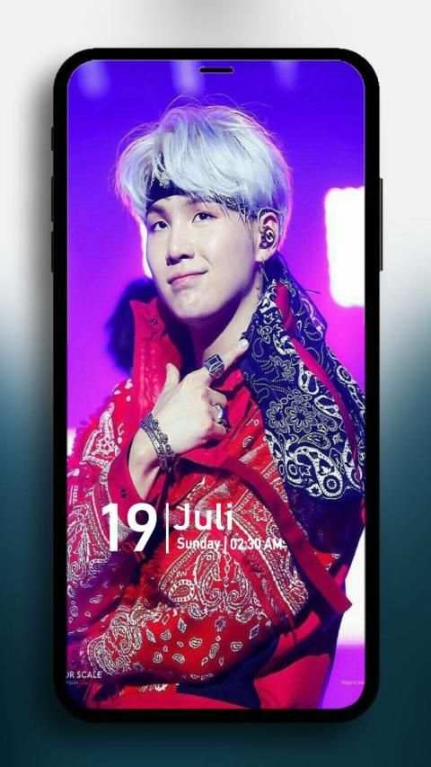 Suga BTS Wallpaper 2019 स्क्रीनशॉट 7