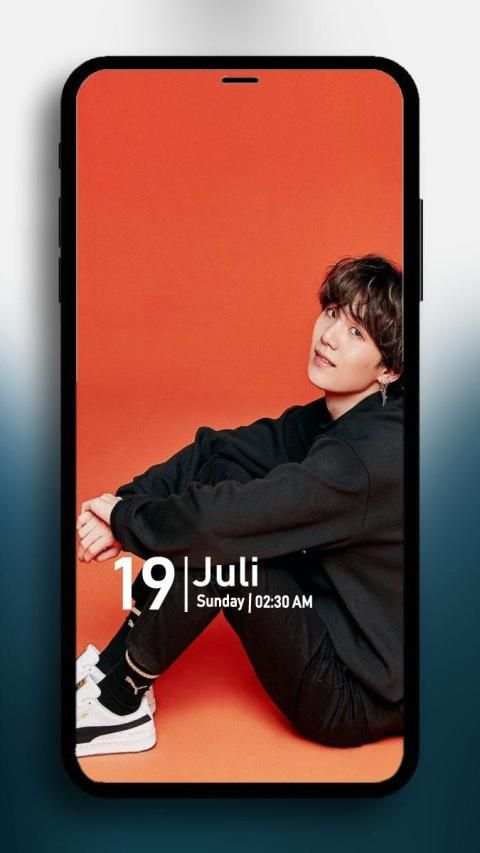 Suga BTS Wallpaper 2019 स्क्रीनशॉट 2