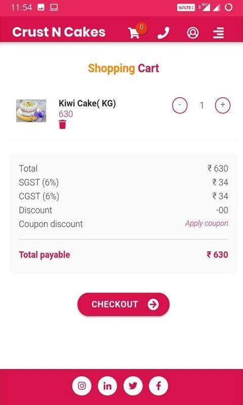 Crust N Cakes screenshot 4