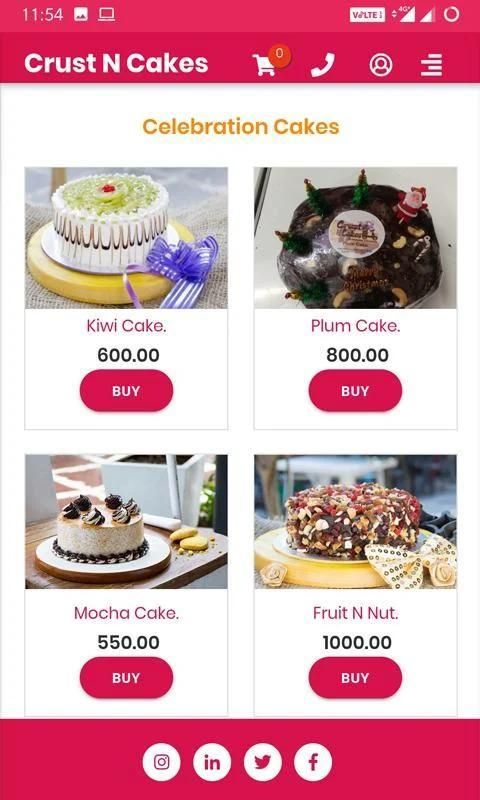 Crust N Cakes स्क्रीनशॉट 6