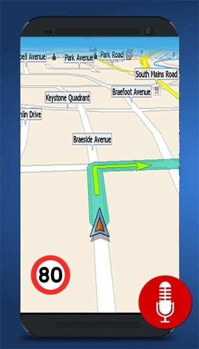 Navegación GPS - Mapas y dirección Gratis स्क्रीनशॉट 2