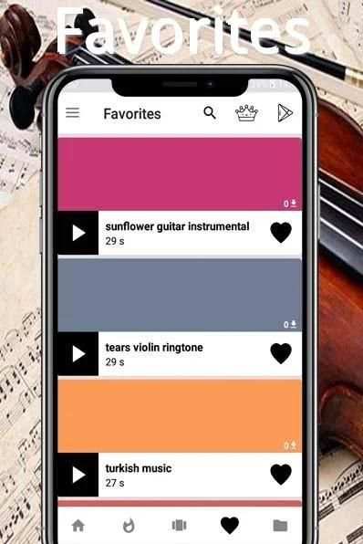 Best instrumental ringtones स्क्रीनशॉट 1