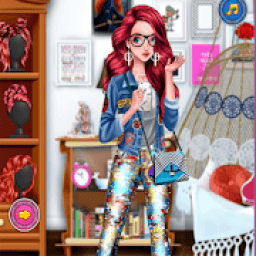 Fashionista Jean Design Dress Up Game icon