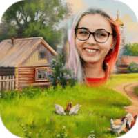 Village Photo Frame - HD Photo Editor -Photo Maker on 9Apps