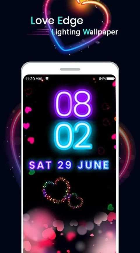 Border Love Light – Border light Live Wallpaper screenshot 2