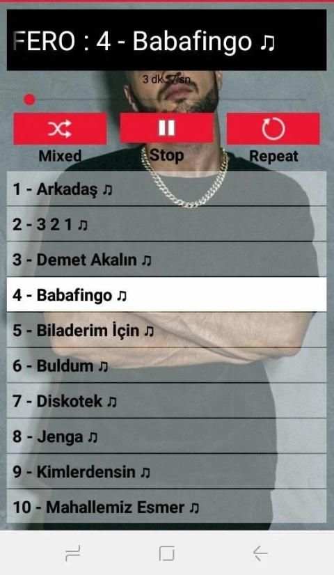 Ben FERO Şarkıları ( İnternetsiz) screenshot 4