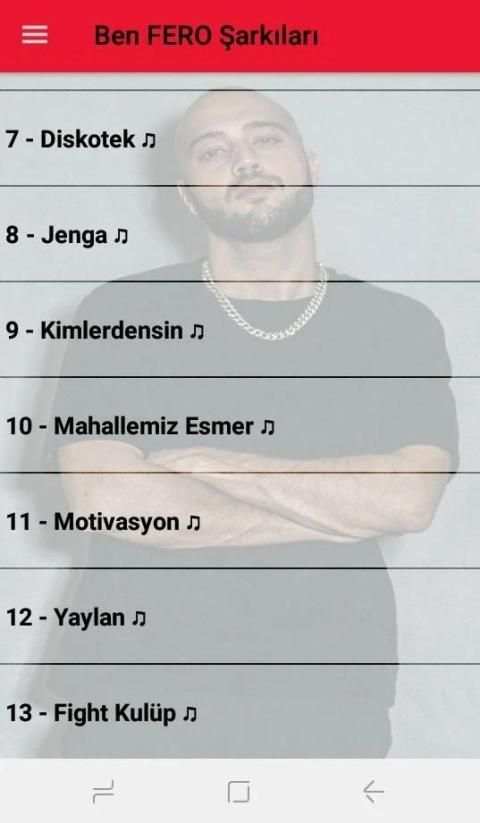 Ben FERO Şarkıları ( İnternetsiz) screenshot 3