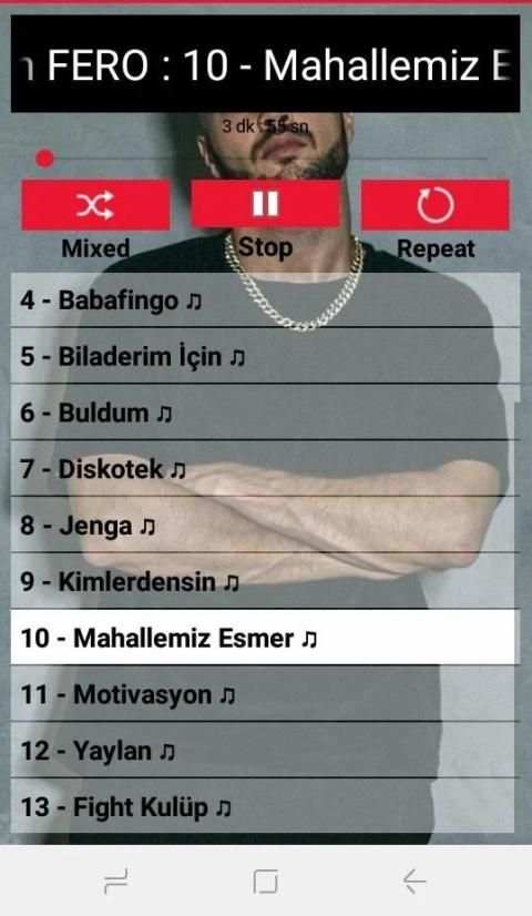 Ben FERO Şarkıları ( İnternetsiz) screenshot 2
