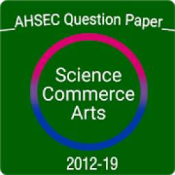 AHSEC Question Paper- Science, Arts And Commerce