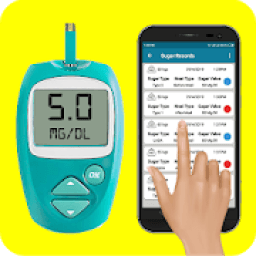 Sugar Test by Finger Reports आइकन