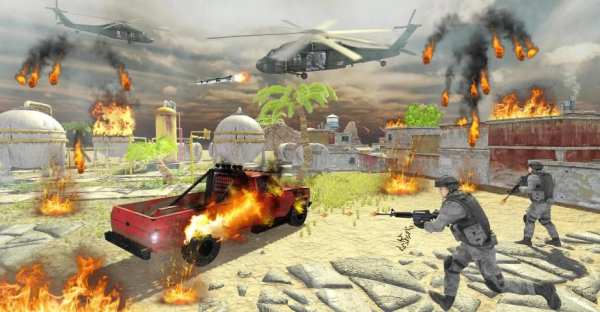 Fire squad Battleground: offline shooting games screenshot 3