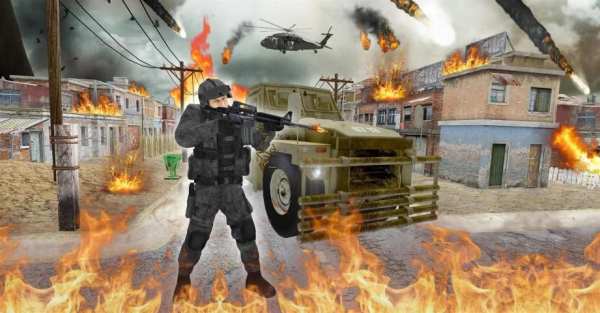 Fire squad Battleground: offline shooting games screenshot 4