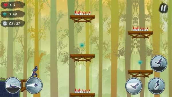 Ninja Taigen - Platformer Runner screenshot 2