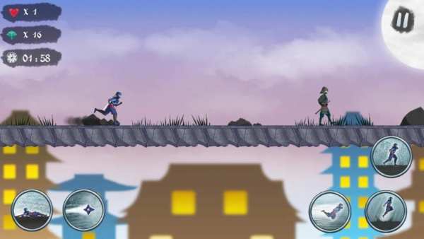 Ninja Taigen - Platformer Runner screenshot 3