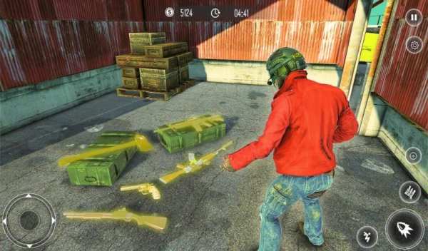 Free Firing Squad Battleground Shooting Game screenshot 3