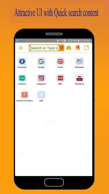 PM Browser - Ad Blocker & Data Saver स्क्रीनशॉट 1