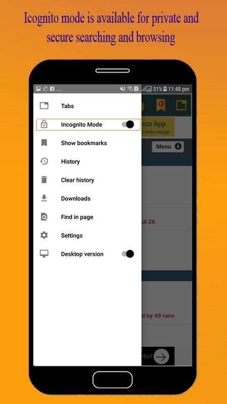 PM Browser - Ad Blocker & Data Saver screenshot 8