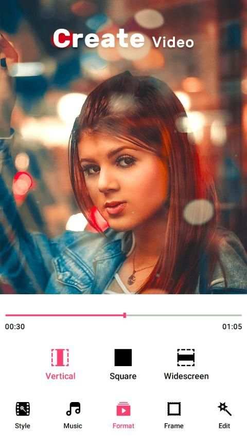 Music video maker - Photo video maker with music स्क्रीनशॉट 4