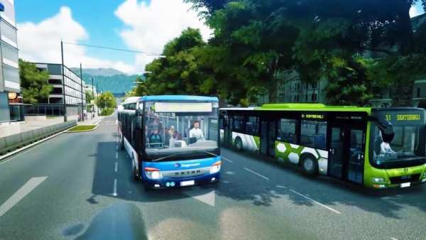Teloet Bus Racing 3D 2020:Ultimate Bus Driving Sim screenshot 1