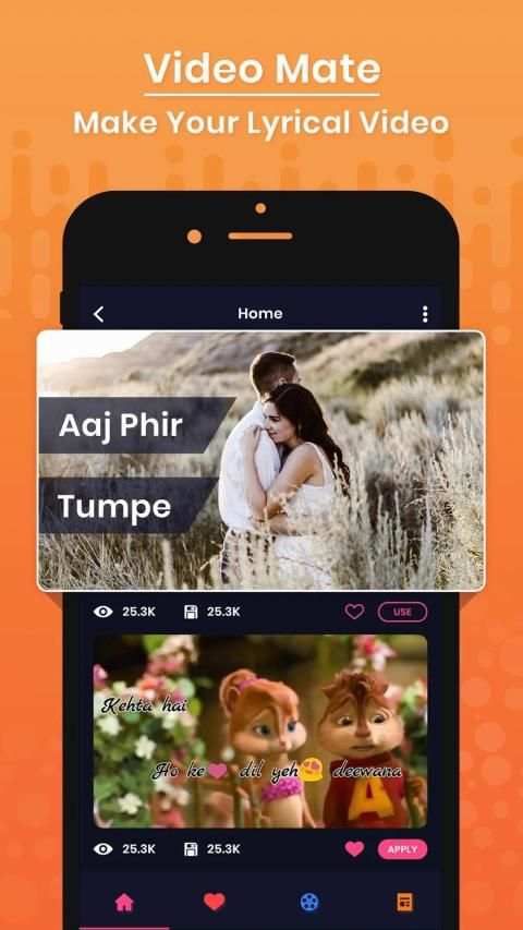 Particle.Ly – Lyrical Video Status Maker स्क्रीनशॉट 9