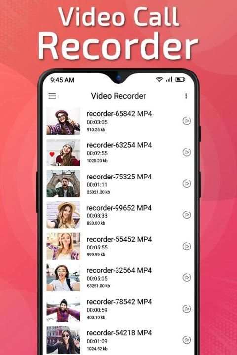 Video Call Recorder - Automatic Call Recorder Free स्क्रीनशॉट 3