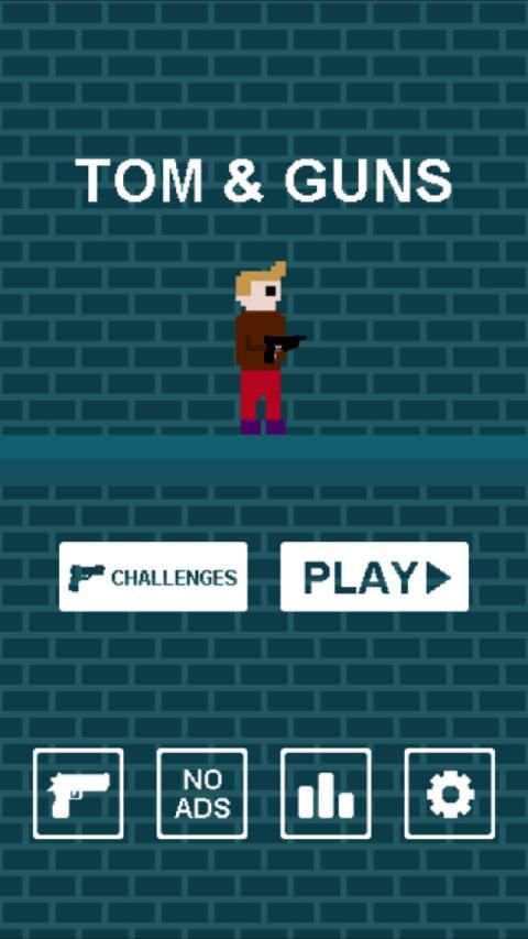 Tom and Guns - Retro Style Gun Shooting Game screenshot 7
