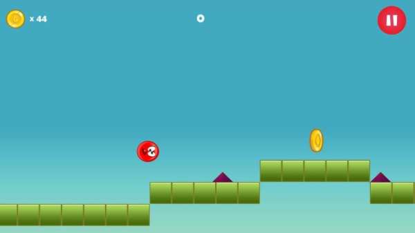 Red Jumping Bounce Ball स्क्रीनशॉट 8