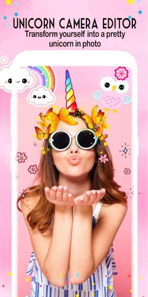 Unicorn Camera Editor screenshot 1