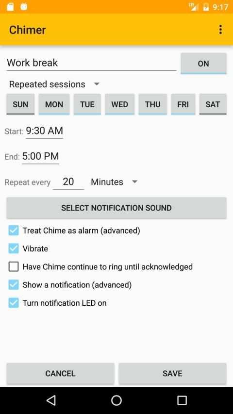 Timely Chimer screenshot 9