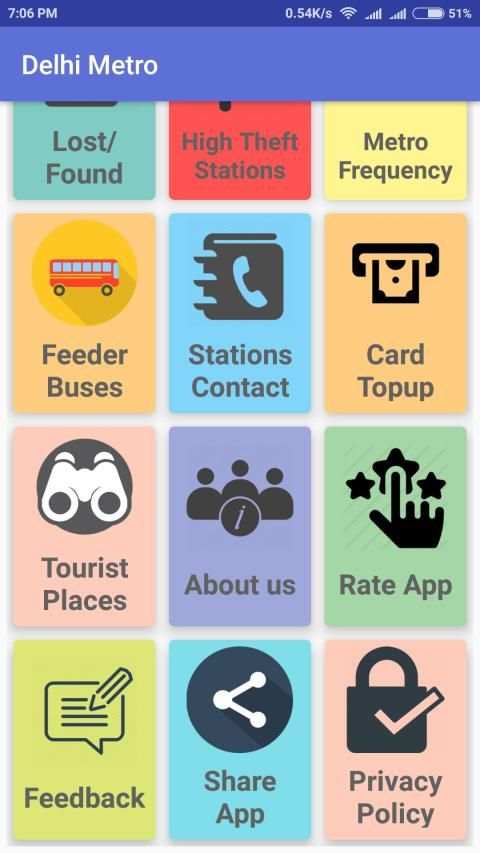 Delhi Metro - Latest Delhi Metro Routes & Map App स्क्रीनशॉट 27