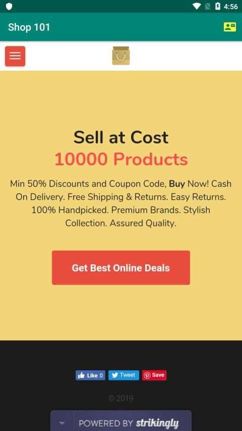 Shop 101 - Free Online Shopping App screenshot 15