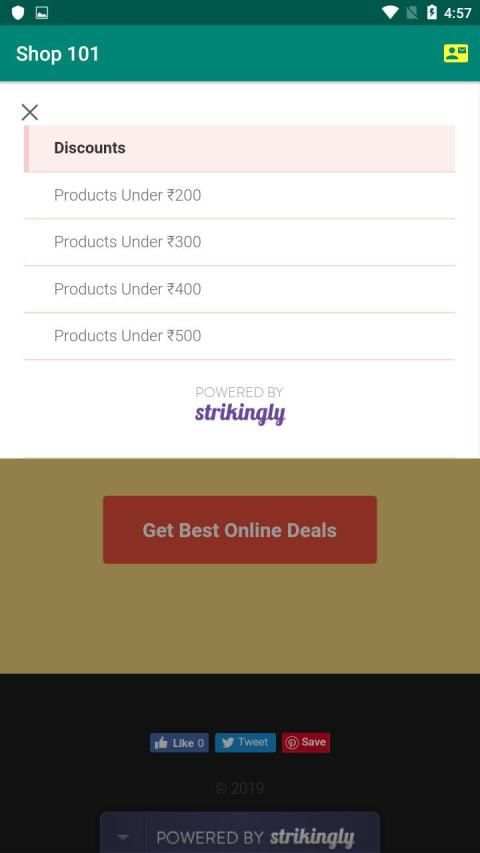 Shop 101 - Free Online Shopping App screenshot 9