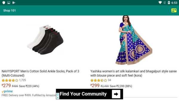 Shop 101 - Free Online Shopping App screenshot 3