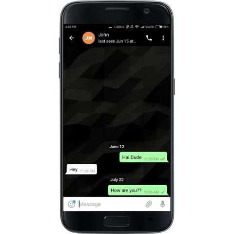 Black Messenger screenshot 2