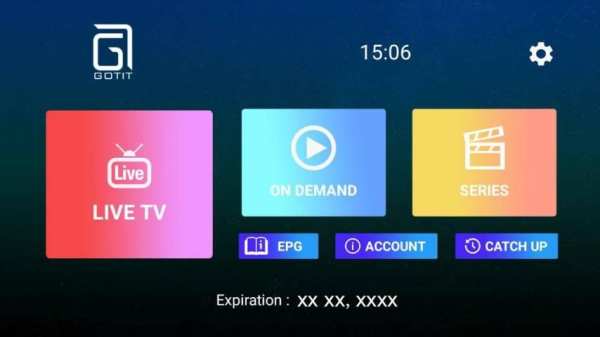 GOTIT IPTV Player स्क्रीनशॉट 5