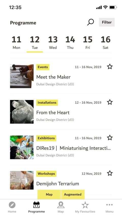 Dubai Design Week App screenshot 4