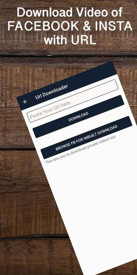 Video Downloader for Facebook & Instagram:FbInsta screenshot 4