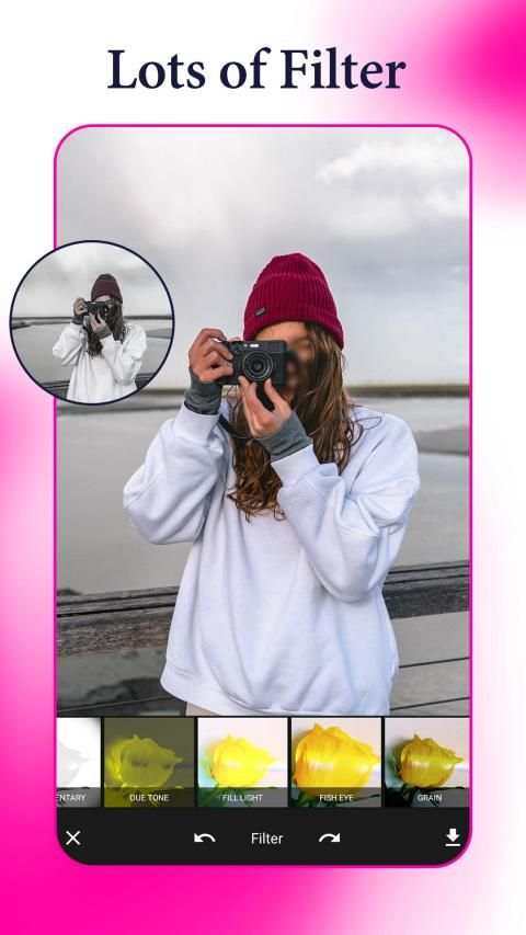 Colorful U - Selfie Camera and Picture editing screenshot 4